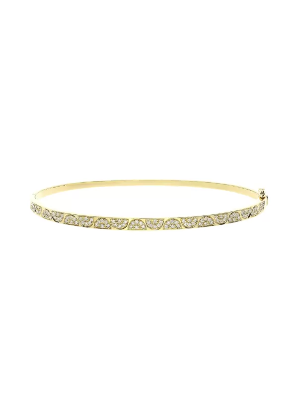 Fine Jewellery>LC COLLECTION JEWELLERY 18K Gold Diamond Bangle