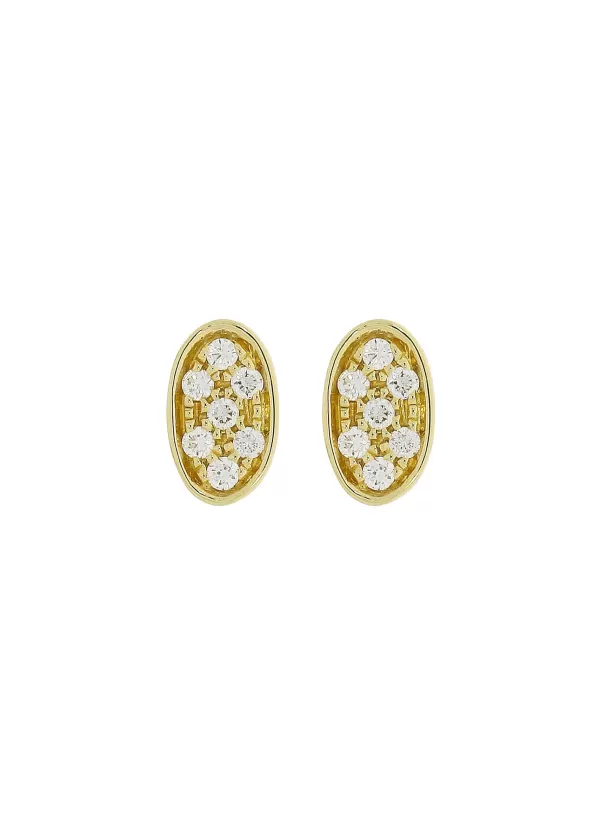 Fine Jewellery>LC COLLECTION JEWELLERY 18K Gold Diamond Earrings