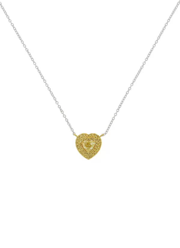 Fine Jewellery>LC COLLECTION JEWELLERY 18K Gold Diamond Pendant Necklace