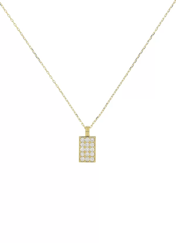 Fine Jewellery>LC COLLECTION JEWELLERY 18K Gold Diamond Pendant Necklace