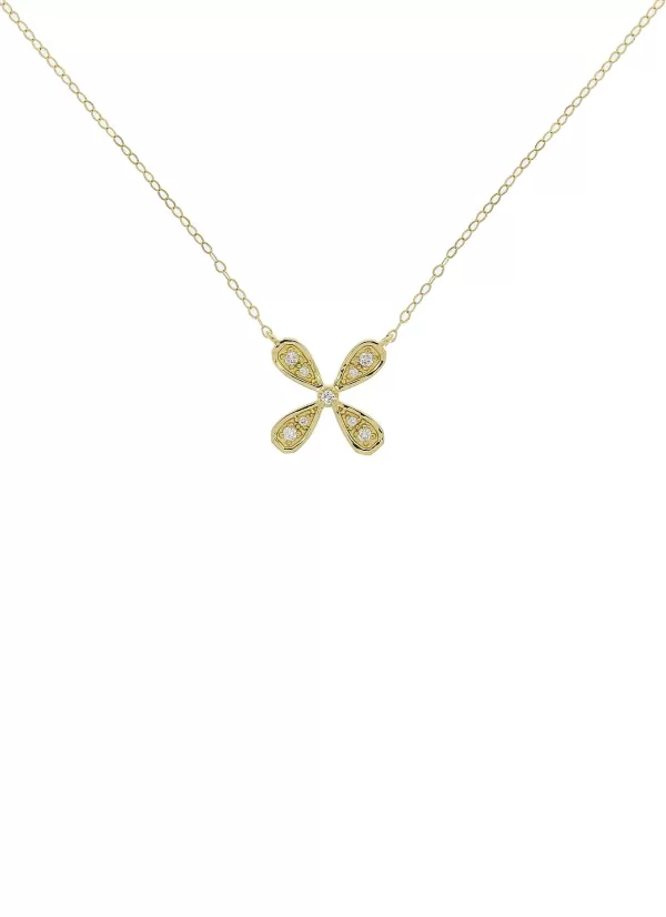 Fine Jewellery>LC COLLECTION JEWELLERY 18K Gold Diamond Pendant Necklace