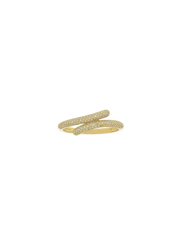 Fine Jewellery>LC COLLECTION JEWELLERY 18K Gold Diamond Ring — Size Us 6.5