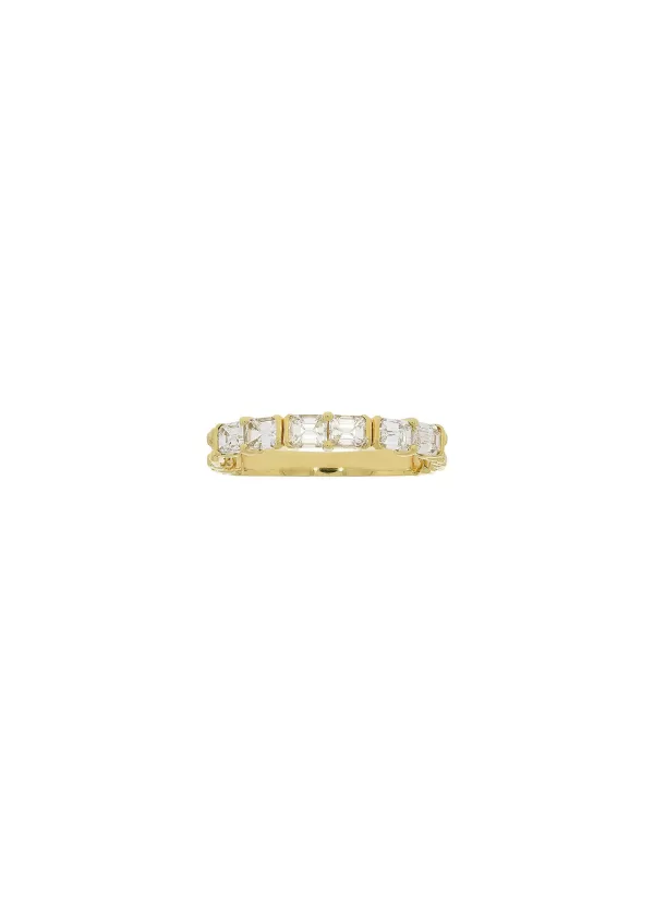 Fine Jewellery>LC COLLECTION JEWELLERY 18K Gold Diamond Ring — Size Us 6.5