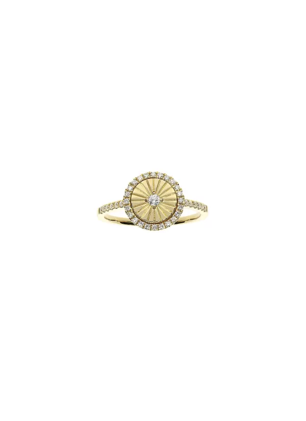 Fine Jewellery>LC COLLECTION JEWELLERY 18K Gold Diamond Ring — Size Us 6.5