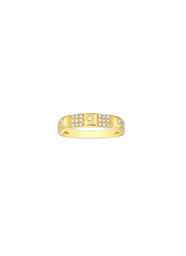 Fine Jewellery>LC COLLECTION JEWELLERY 18K Gold Diamond Ring — Us 7