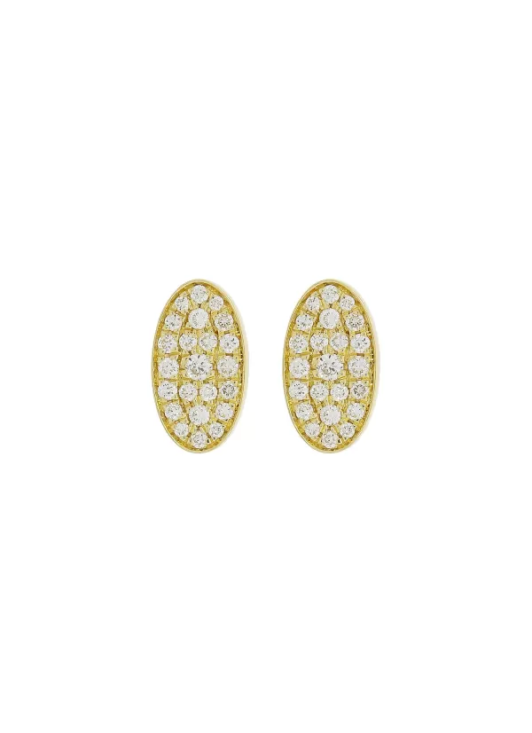 Fine Jewellery>LC COLLECTION JEWELLERY 18K Gold Diamond Stud Earrings