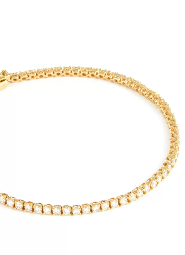 Fine Jewellery>LC COLLECTION JEWELLERY 18K Gold Diamond Tennis Bracelet - 2.023 Carat