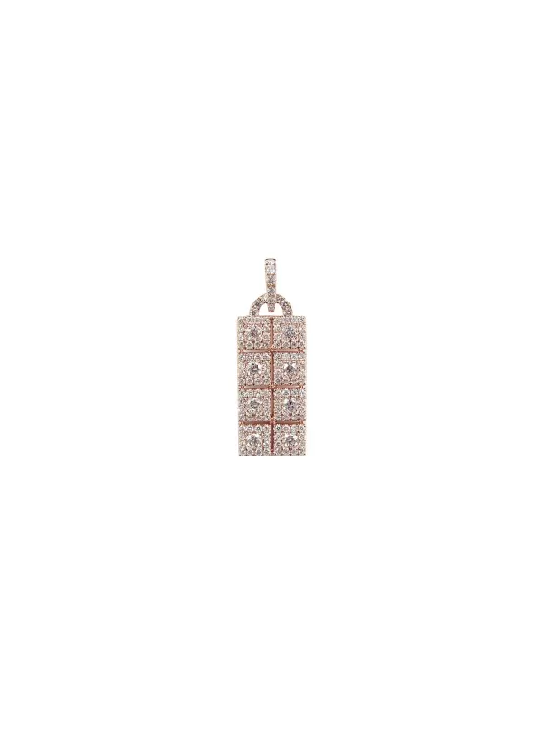 Fine Jewellery>LC COLLECTION JEWELLERY 18K Rose Gold Diamond Pendant