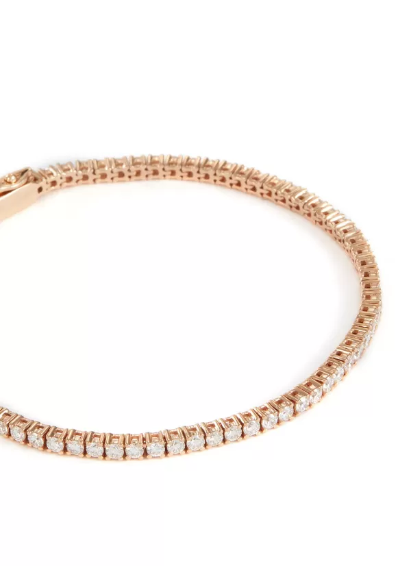 Fine Jewellery>LC COLLECTION JEWELLERY 18K Rose Gold Diamond Tennis Bracelet