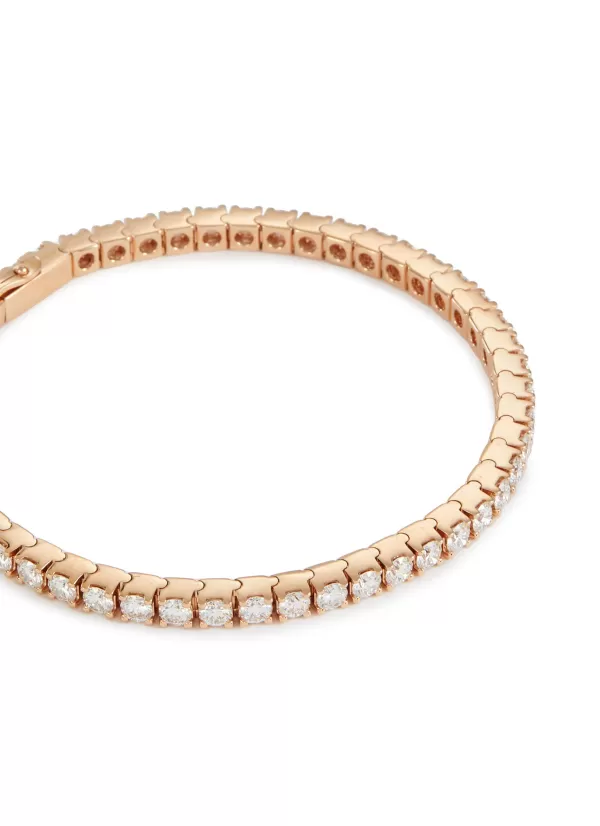 Fine Jewellery>LC COLLECTION JEWELLERY 18K Rose Gold Diamond Tennis Bracelet