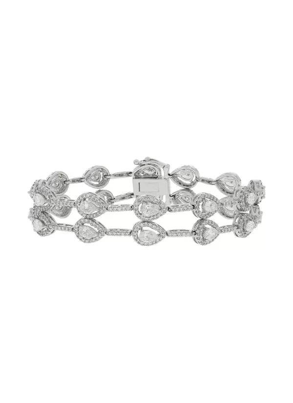 Fine Jewellery>LC COLLECTION JEWELLERY 18K White Gold Diamond Bracelet