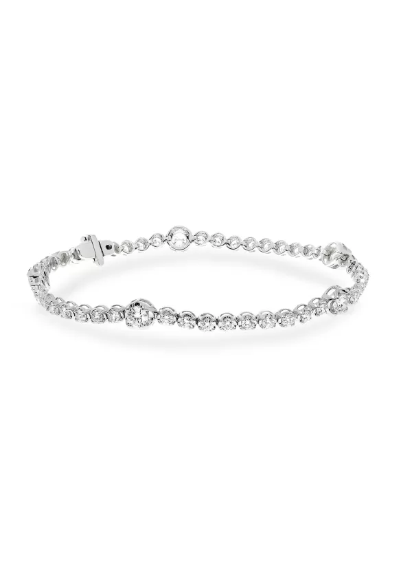 Fine Jewellery>LC COLLECTION JEWELLERY 18K White Gold Diamond Bracelet