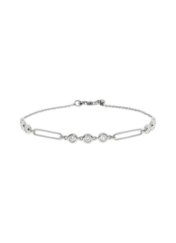 Fine Jewellery>LC COLLECTION JEWELLERY 18K White Gold Diamond Bracelet