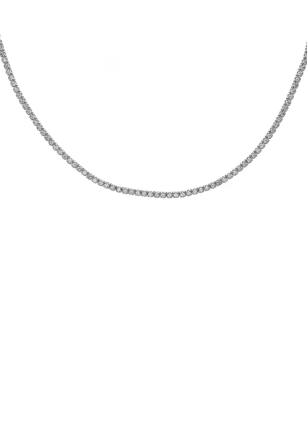 Fine Jewellery>LC COLLECTION JEWELLERY 18K White Gold Diamond Necklace