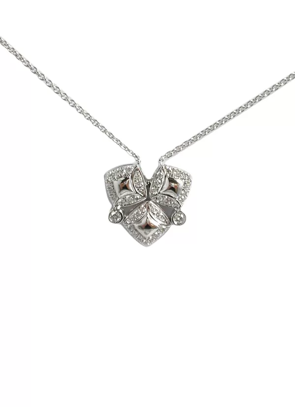 Fine Jewellery>LC COLLECTION JEWELLERY 18K White Gold Diamond Necklace