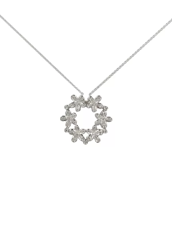 Fine Jewellery>LC COLLECTION JEWELLERY 18K White Gold Diamond Necklace