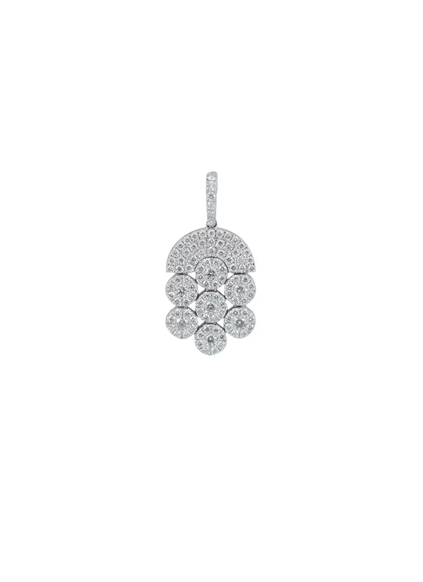 Fine Jewellery>LC COLLECTION JEWELLERY 18K White Gold Diamond Pendant