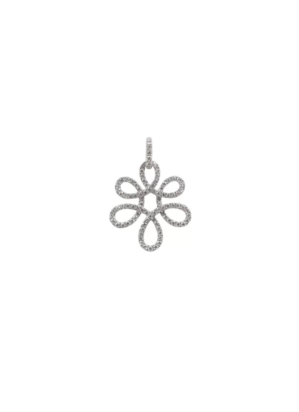 Fine Jewellery>LC COLLECTION JEWELLERY 18K White Gold Diamond Pendant