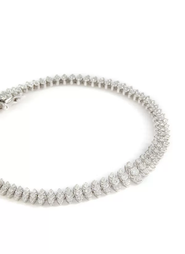 Fine Jewellery>LC COLLECTION JEWELLERY 18K White Gold Diamond Tennis Bracelet