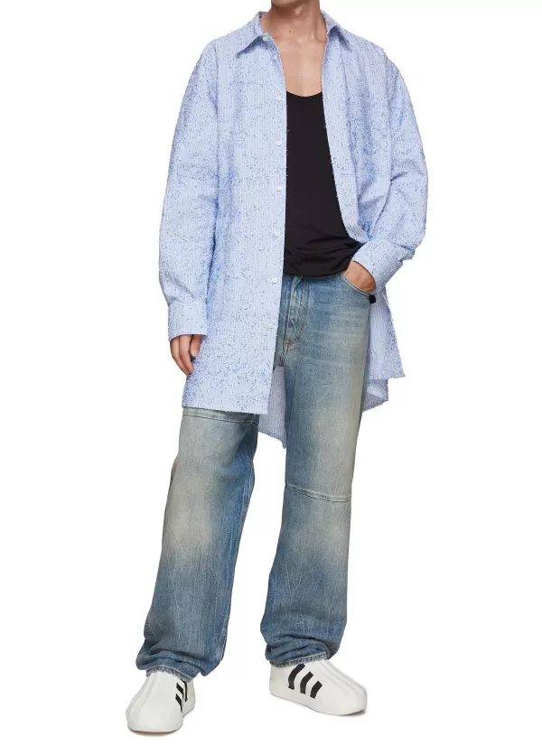 Shirts>DOUBLET 2 Way Stuffed Shirt Jacket