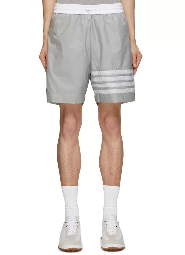 Pants>THOM BROWNE 4 Bar Ultralight Ripstop Shorts