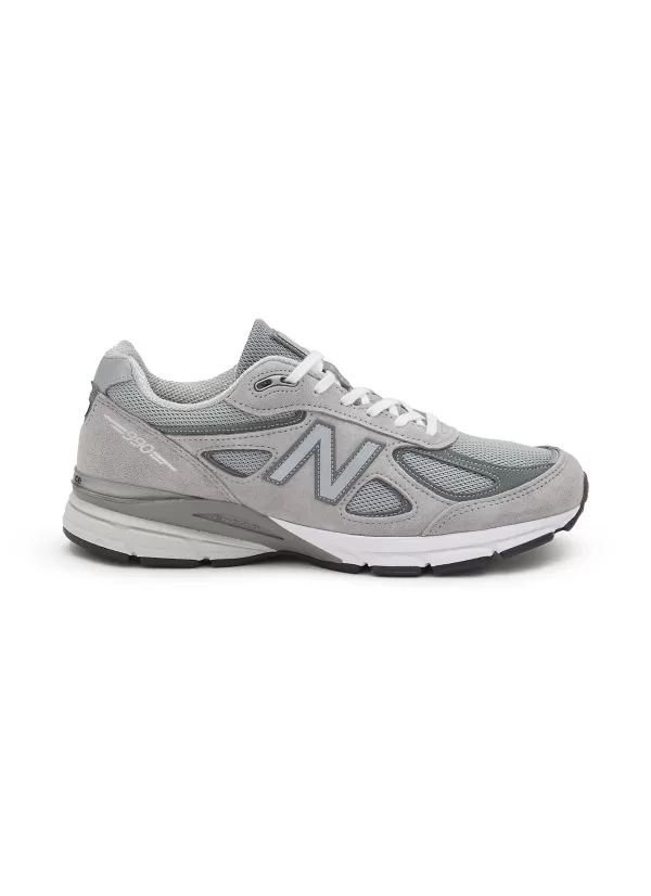 Sneakers>NEW BALANCE 990V4 Low Top Lace Up Sneakers