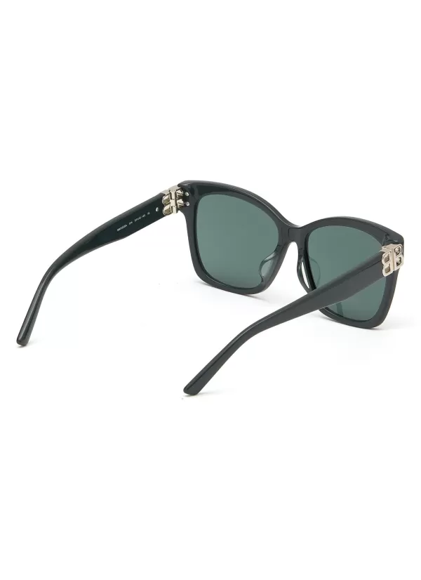 Eyewear>BALENCIAGA Acetate Cat Eye Sunglasses