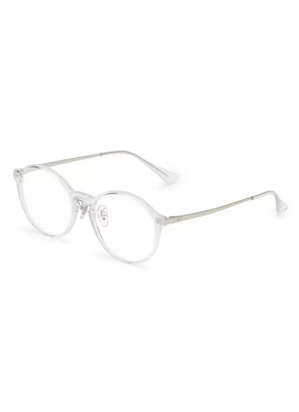 Eyewear>RAY BAN Acetate Phantos Round Optical Glasses