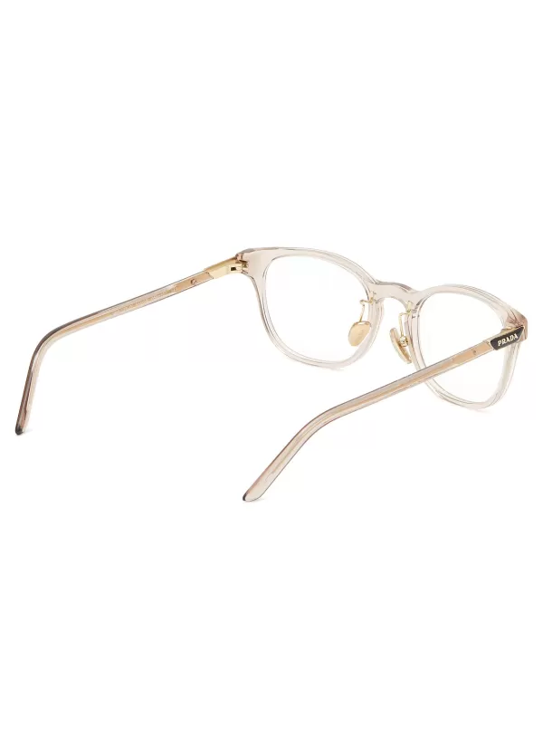 Eyewear>PRADA Acetate Rectangle Optical Glasses