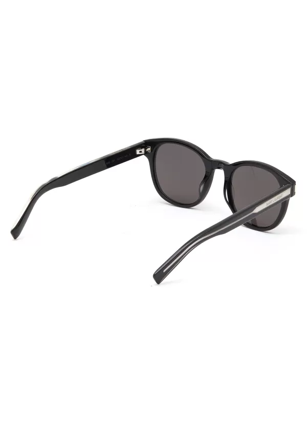 Eyewear>SAINT LAURENT Acetate Round Sunglasses