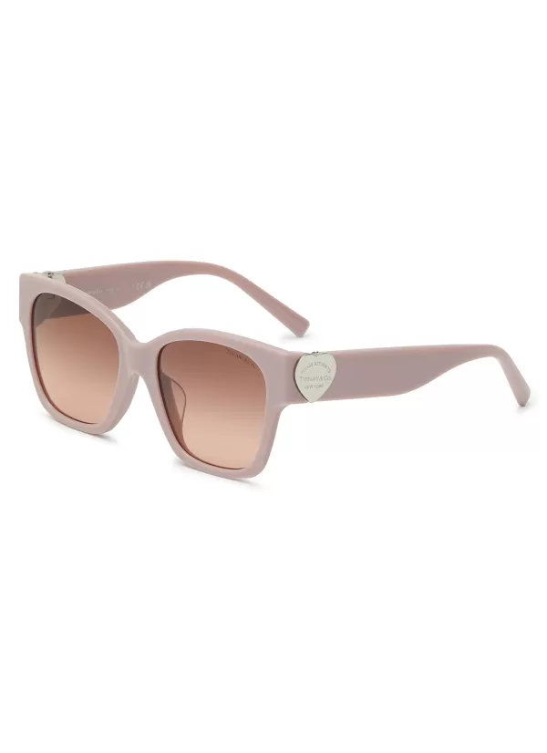 Eyewear>TIFFANY Acetate Square Sunglasses