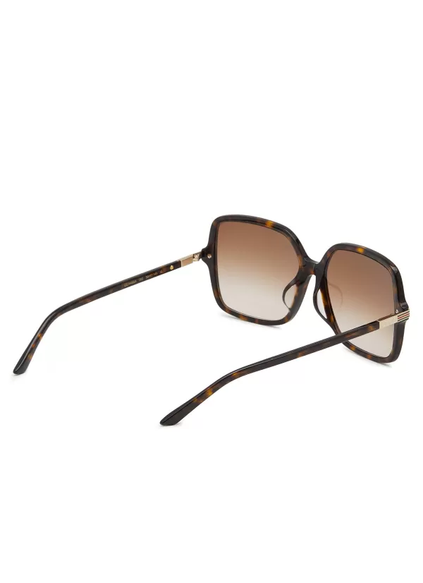 Eyewear>GUCCI Acetate Square Sunglasses