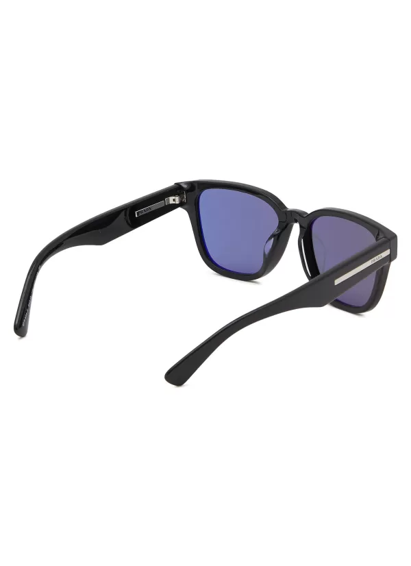 Eyewear>PRADA Acetate Square Sunglasses