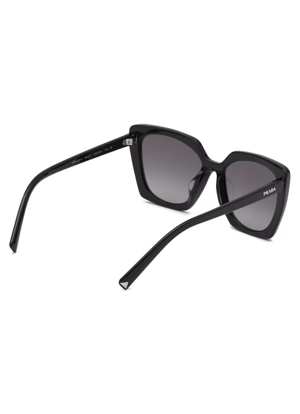 Eyewear>PRADA Acetate Square Sunglasses