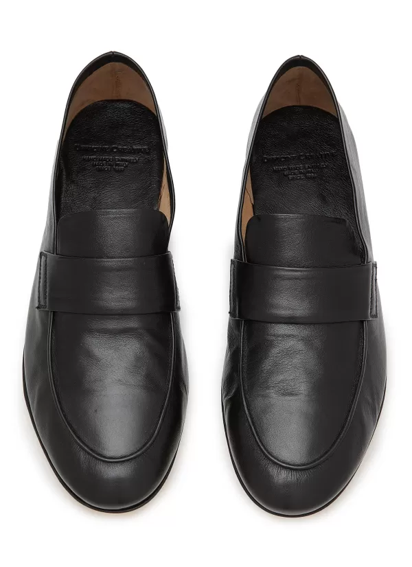 Flats>OFFICINE CREATIVE Airto 001 Leather Penny Loafers