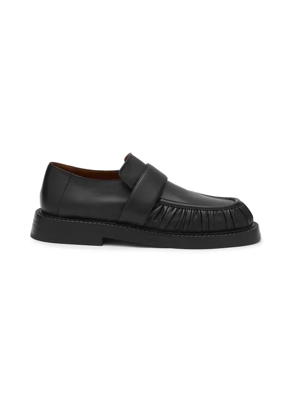 Flats>MARSÈLL Alluce Leather Loafers