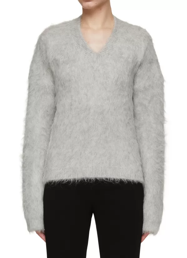 Knitwear>TOTEME Alpaca Blend Knit Top