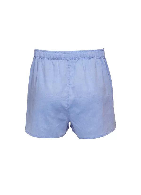 Underwear>DEREK ROSE Amalfi Magnetic Fly Cotton Boxers