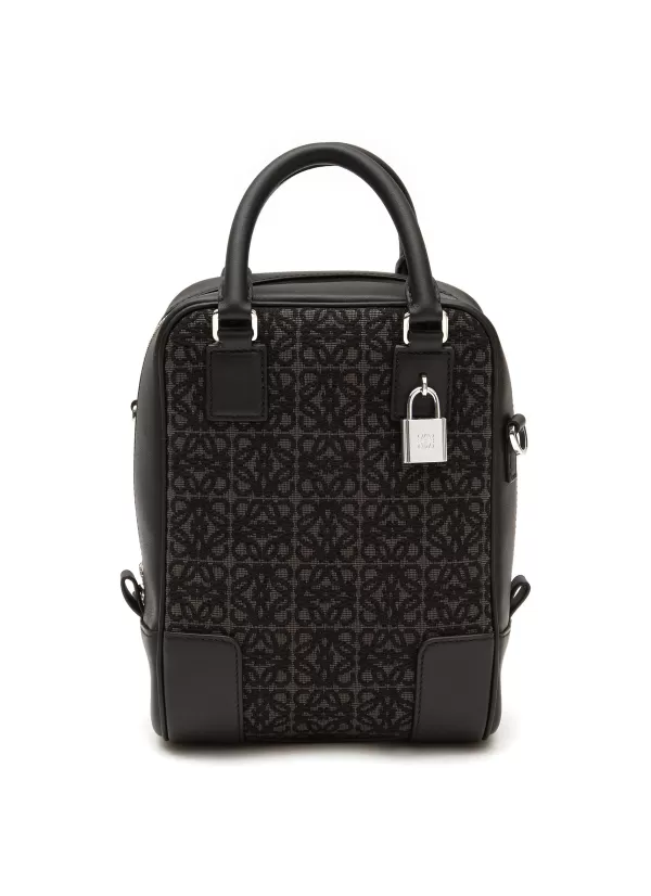 Crossbody>LOEWE Amazona' 15 Anagram Jacquard Leather Vertical Crossbody Bag