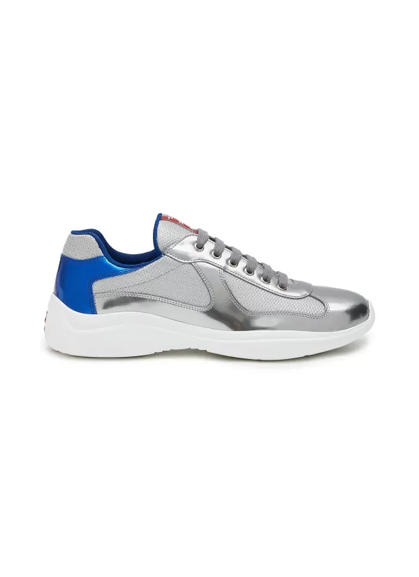 Sneakers>PRADA America's Cup Patent Leather Sneakers