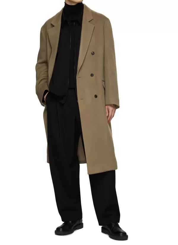 Coats>THE ROW Anders Double Breasted Cashmere Coat