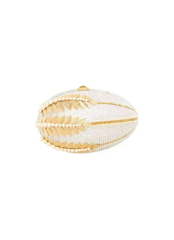 Clutch Bags>JUDITH LEIBER Anniversary Celebration Egg Empire 1980's Clutch