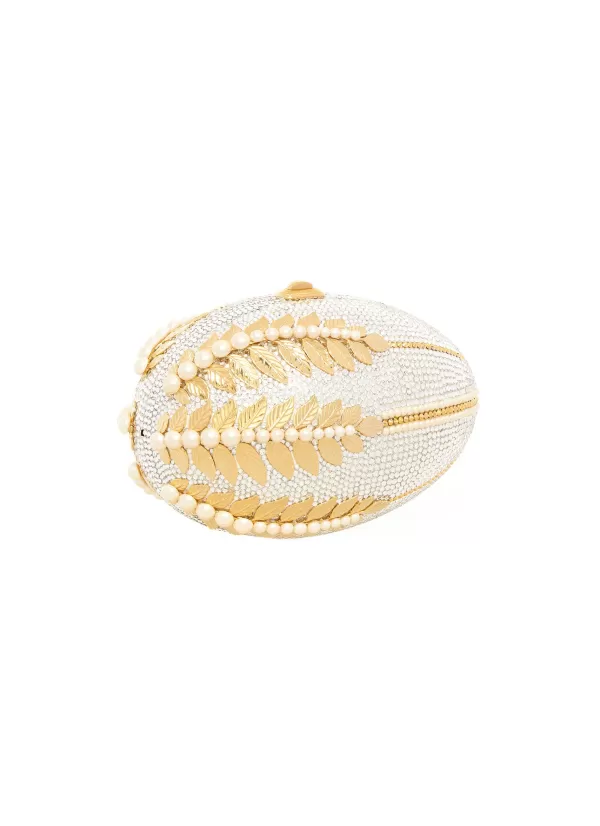 Clutch Bags>JUDITH LEIBER Anniversary Celebration Egg Empire 1980's Clutch