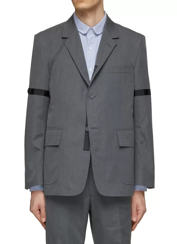 Suits>THOM BROWNE Armband Blazer