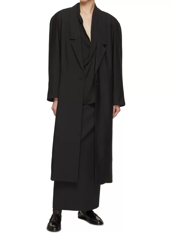 Coats>THE ROW Arpa Wool Coat