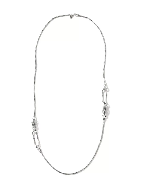 Fine Jewellery>JOHN HARDY Asli Classic Chain Sterling Silver Sautoir Necklace — Size 36