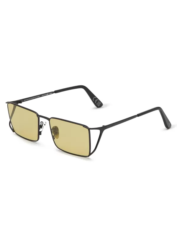 Eyewear>SUPER Atlas Rectangle Metal Sunglasses