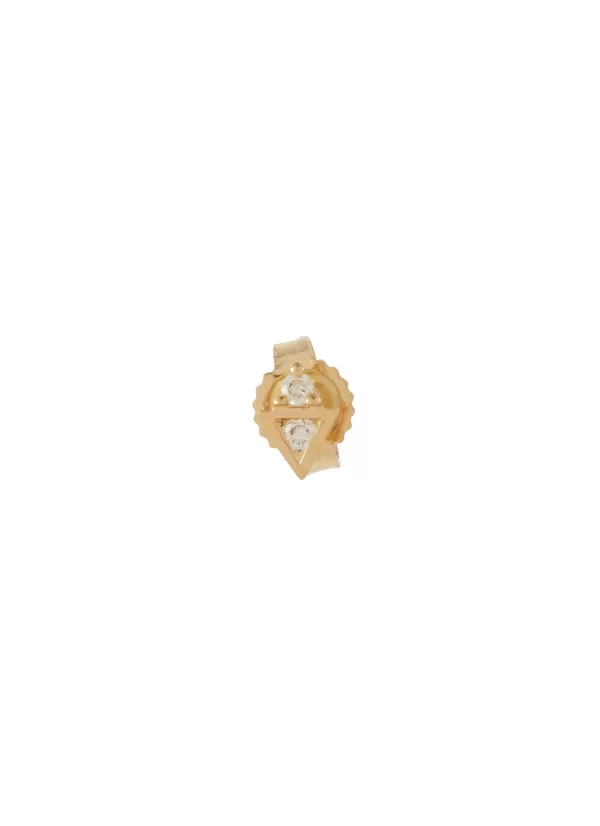 Fashion Jewellery>MÉTIER BY TOMFOOLERY Az 9K Gold Diamond Single Earring