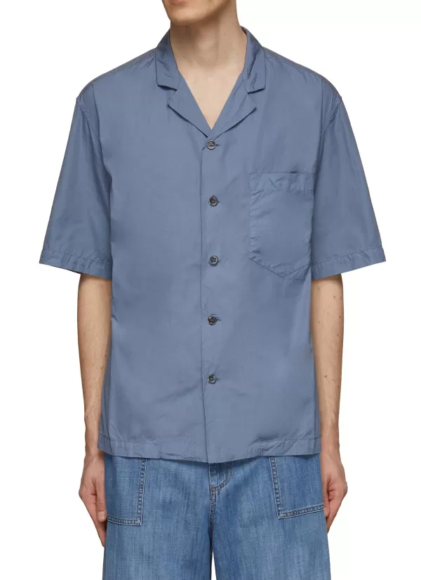 Shirts>BARENA Bagolo Bagio Cotton Camp Shirt