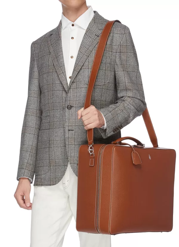 Travel Bags>MARK CROSS Baker Overnight' Bag In Leather